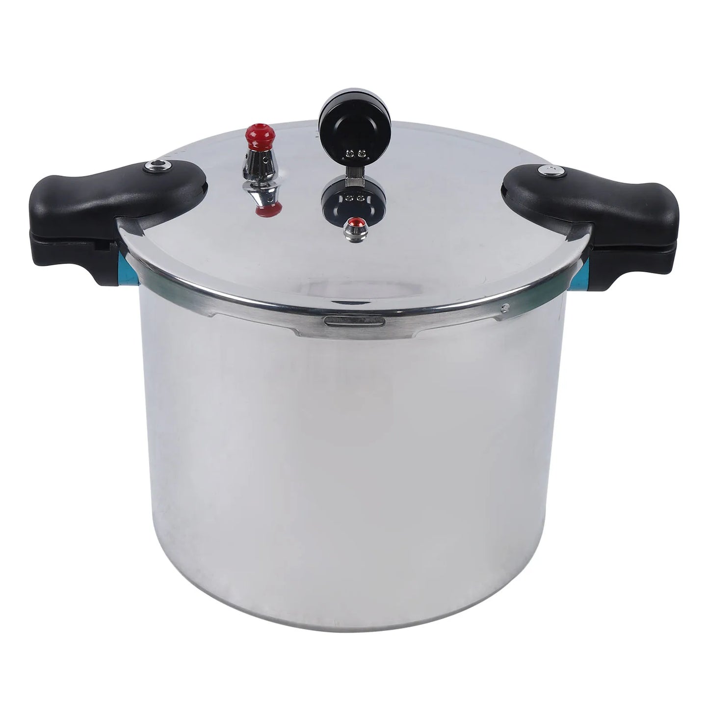 22L  Pressure  Cooker  with Gauge Release Valve 90kpa, Aluminum