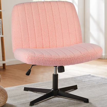 Home, Office Chair Armless Wide Desk Chair Fabric Task