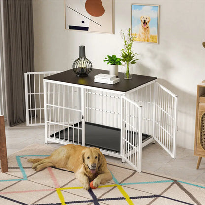 Dog Crate End Table Furniture Style Pet Cage