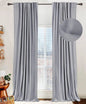 100% Blackout Shield Linen Blackout Curtains