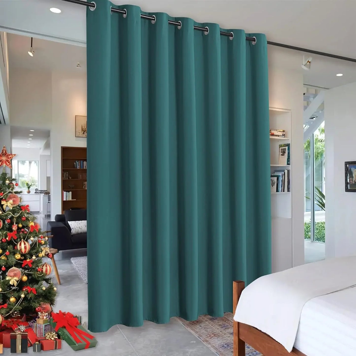 Sliding Glass Door,  Insulated Curtain Screen Ceiling to Floor