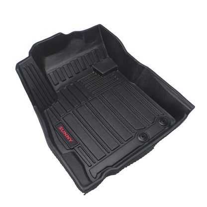 Universal Car Floor Mats for All Seasons Wholesale of High-quality and Best-selling Waterproof Black Customized Logo Full Set