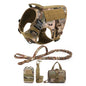 Dog Harness Leash Bags Set  Large Dogs