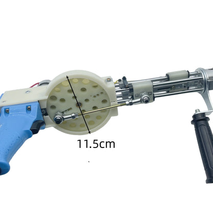 New High Pile Tufting Gun 2 In 1 High Configuration Loop Pile Cut Pile 40mm Rug Gun Customize Electric Carpet Tufting Guns