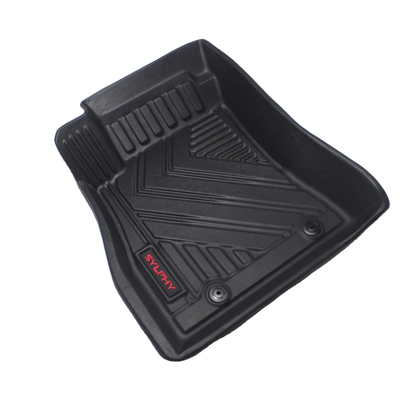 Universal Car Floor Mats for All Seasons Wholesale of High-quality and Best-selling Waterproof Black Customized Logo Full Set