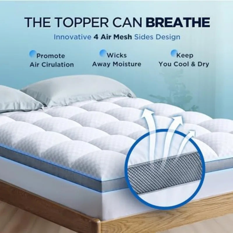 Premium Memory Foam Mattress Topper King