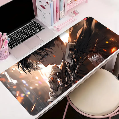 Gamer Desk Mat Anime Boy Mousepads Pc Mouse Pad Office Desk Pads Large Mousepad 90x40 Non-slip Mouse Mats For Computer Gift XXL