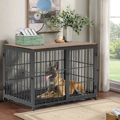 Furniture Style Dog Pet Kennel End Table