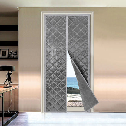 38x84inch Magnetic Thermal Insulated Door Curtain,   Door Size 36" x 82"