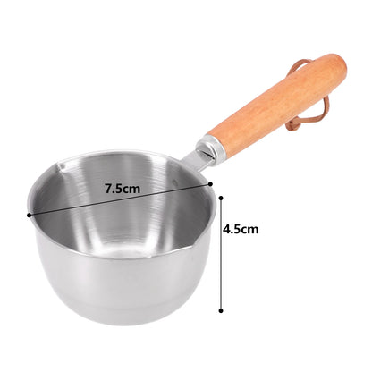 Stainless Steel Hot Oil Pot Milk Sauce Pan