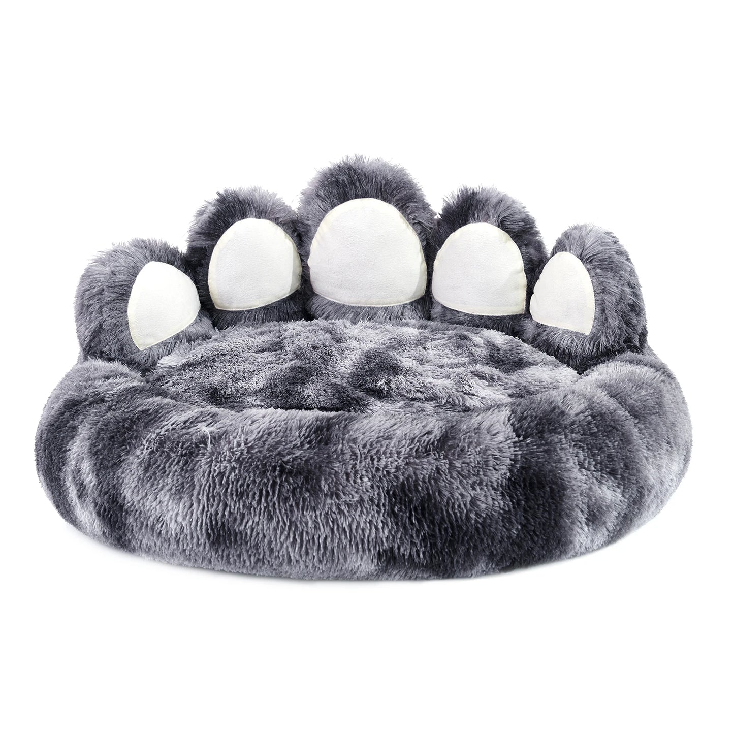 Comfy Paw Shape Warm Dog Bed Cushion