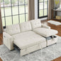 L-Shape 3-Seater Convertible Corner Sofa&Couches