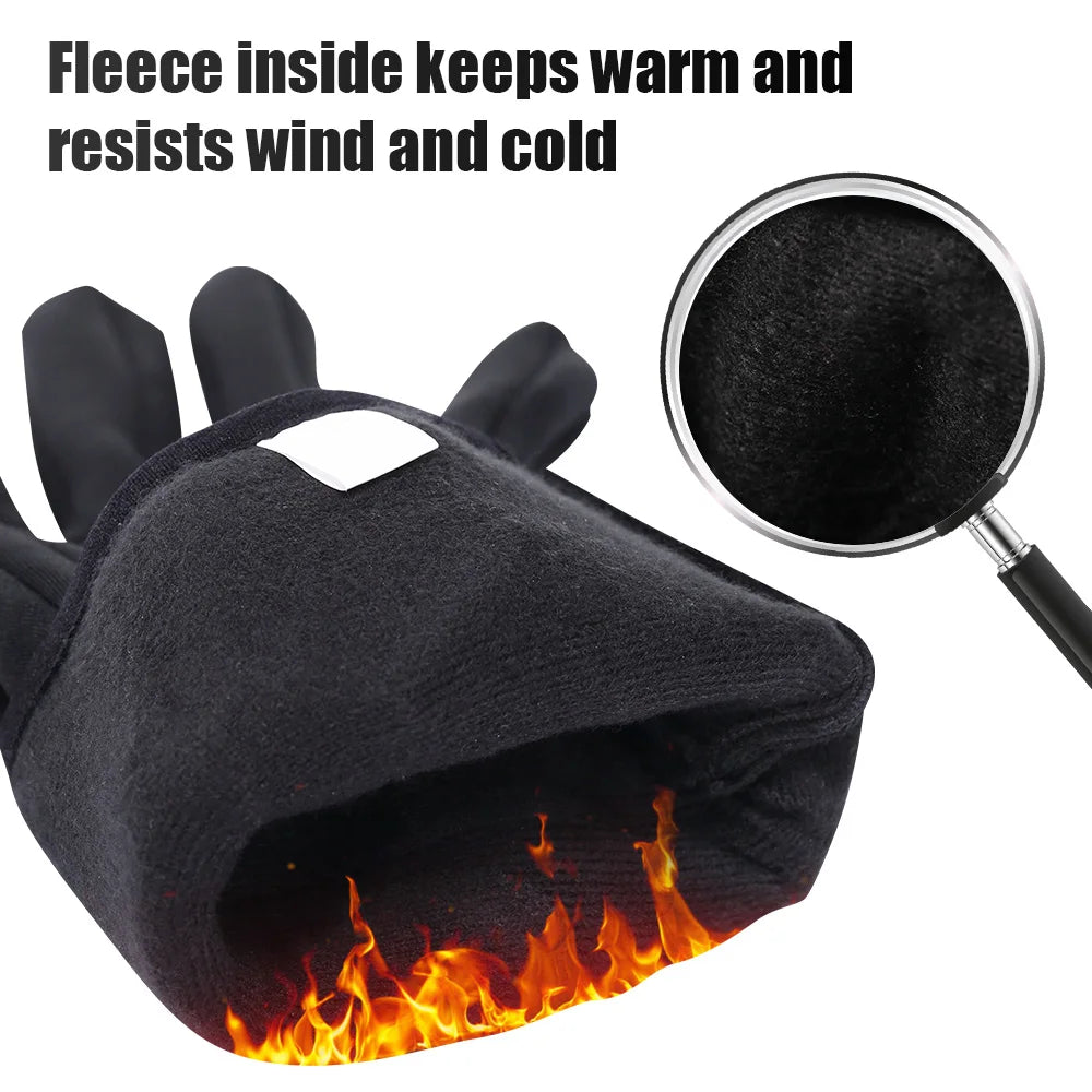 Winter Gloves For Adult Rechargeable Battery  Waterproof