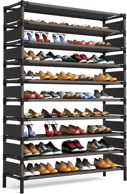 Multi-layer storage Rack, Large Capacity Organizer, bedroom furniture Shoe Shelf for 50 Pair, Book shelf, Versatile usage