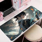 Gamer Desk Mat Anime Boy Mousepads Pc Mouse Pad Office Desk Pads Large Mousepad 90x40 Non-slip Mouse Mats For Computer Gift XXL