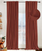 100% Blackout Shield Linen Blackout Curtains