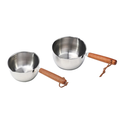 Stainless Steel Hot Oil Pot Milk Sauce Pan