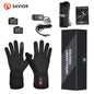 Rechargeable Thermal Motorcycle Gloves for Men Women