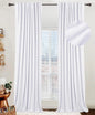 100% Blackout Shield Linen Blackout Curtains